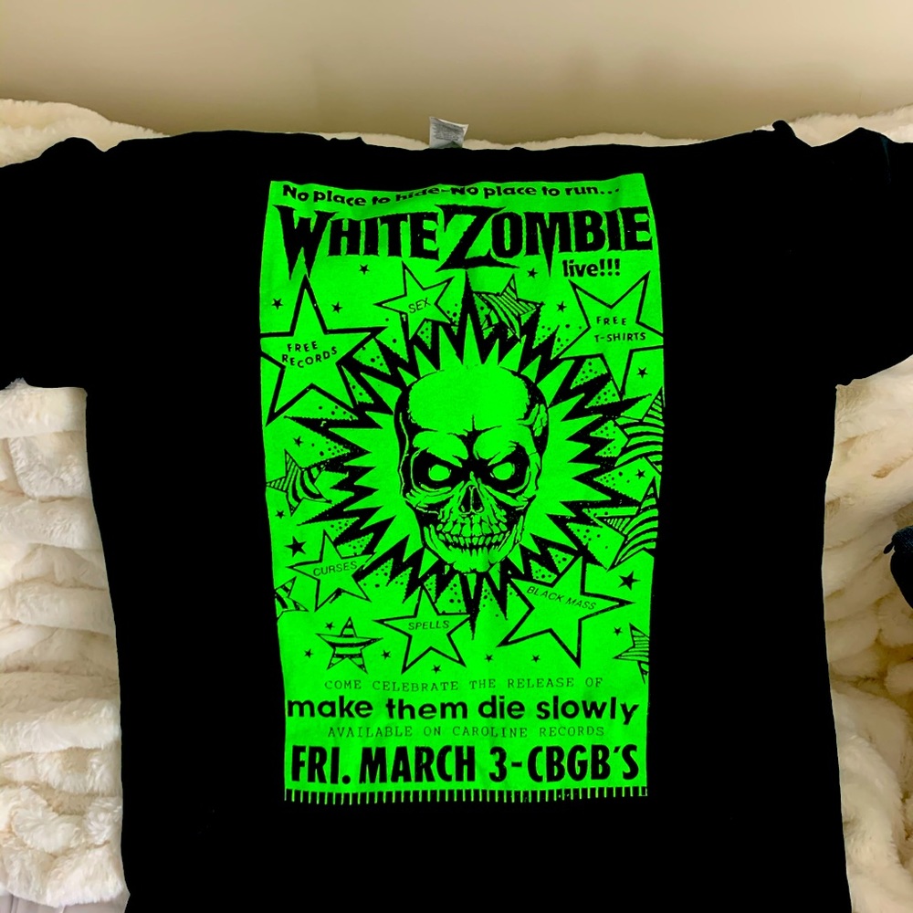 Black and Green Graphic Tee